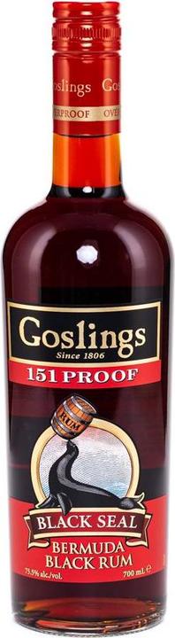 Immagine prodotto Gosling's Black Seal 151 Proof (1 x 75 cl)