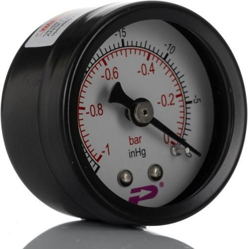 Image du produit RS PRO Vacuomètre -1bar 0bar, Ø 40mm