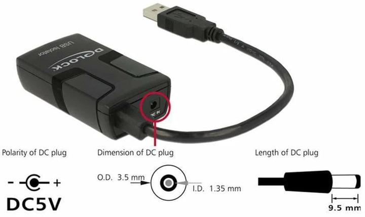 Actual product image Delock USB 1.1 to (USB 1.1, USB 2.0)