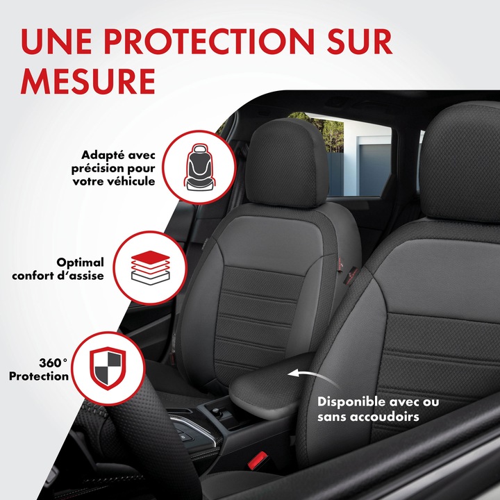 Produktbild Walser Sitzbezug für Hyundai i20 II (GB, IB) 11/2014-Heute, 2 Einzelsitzbezüge