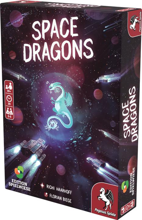 Produktbild Pegasus 18342G - Space Dragons, Kartenspiel, 3-5 Spieler, ab 10 Jahren (DE-Ausgabe) (Deutsch)