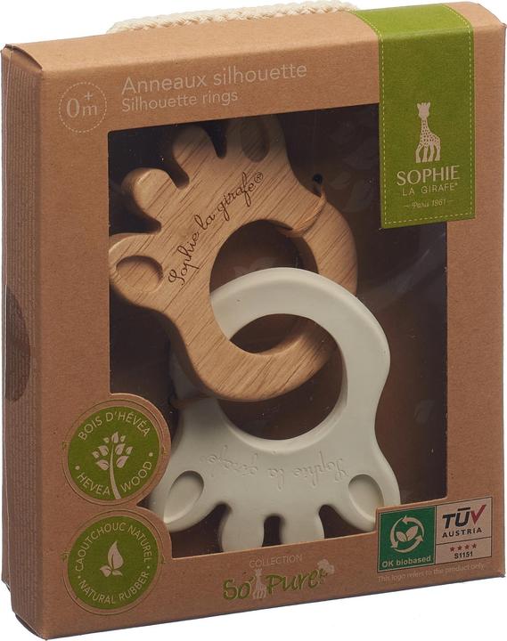 Actual product image Sophie la girafe Teething ring So'Pure