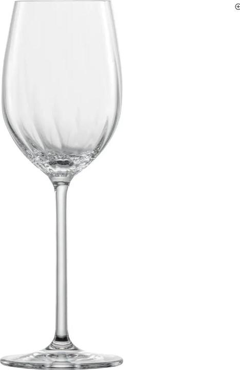 Actual product image Zwiesel White Wine Goblet Prizma 296ml H21,8cm Ø7,4cm (29.60 cl, 2 Glasses, White wine glasses)