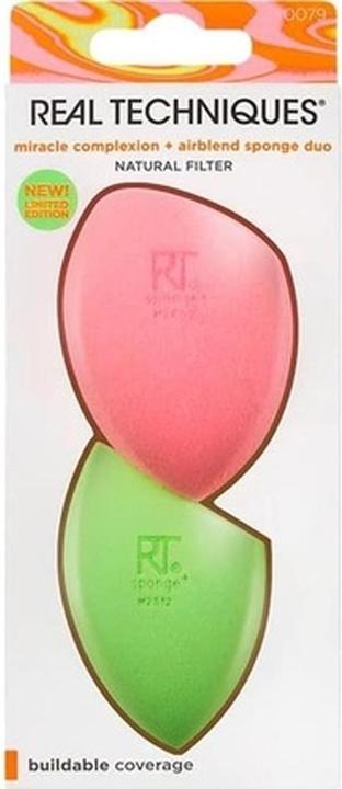 Actual product image Real Techniques Miracle Complexion Sponge Shower Gel Organic White Peach & Organic Nectarine