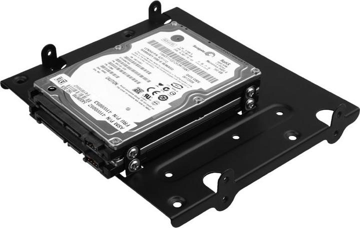 Actual product image Axagon RHD-225 mounting frame for 4x 2.5"/2x 2.5" + 1x 3.5" in 5.25" slot