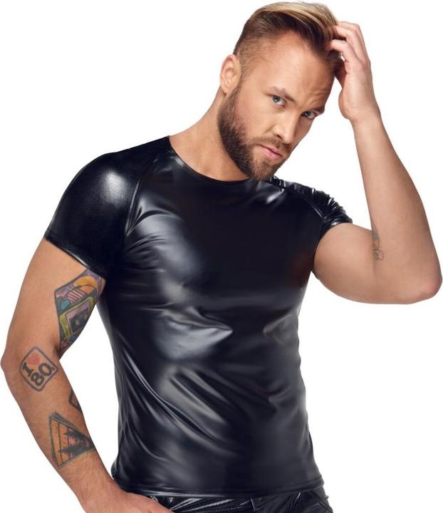 Actual product image Noir Handmade Men's shirt (L)