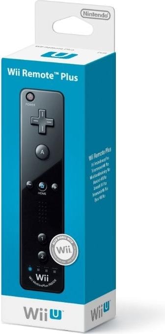 Produktbild Nintendo Wii U Remote Plus Controller, Schwarz (Wii, Wii U)