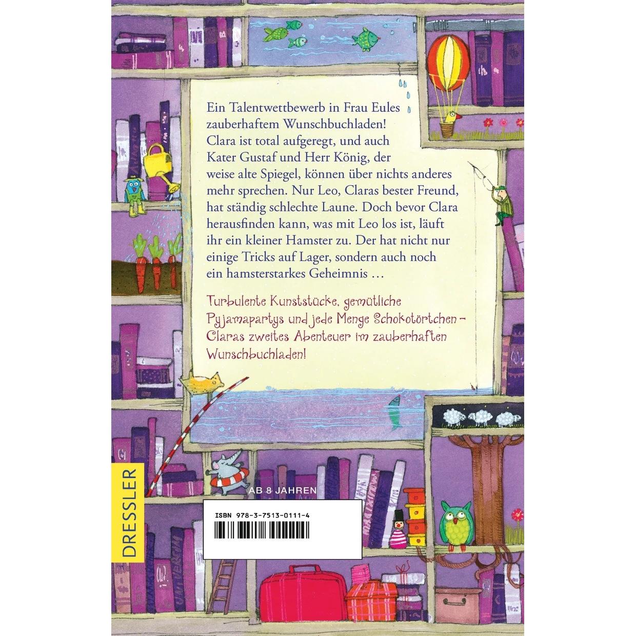 Thumbnail - Der zauberhafte Wunschbuchladen 2. Der hamsterstarke Harry, Kinderbücher von Katja Frixe, Florentine Prechtel