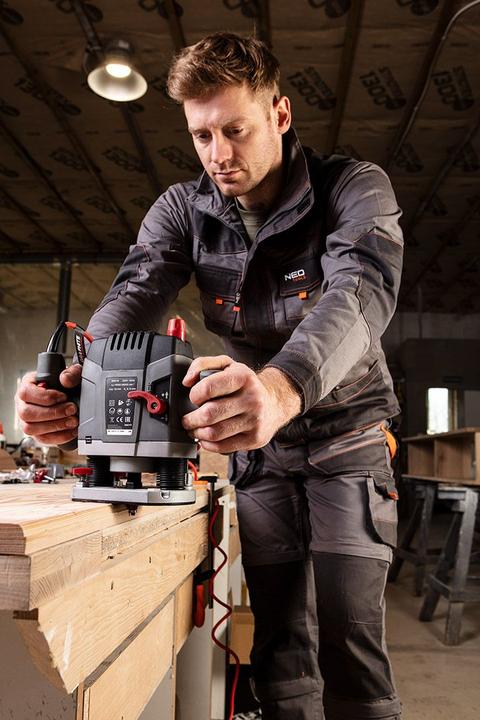 Actual product image Graphite Widia cutter (form cutter with bearing, decorative, HM, 25.7 x 9.7 mm, shank 8 mm)