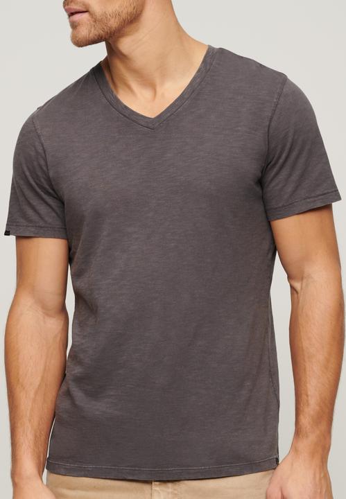 Produktbild Superdry T-Shirt aus Flammgarn mit V-Ausschnitt (M)