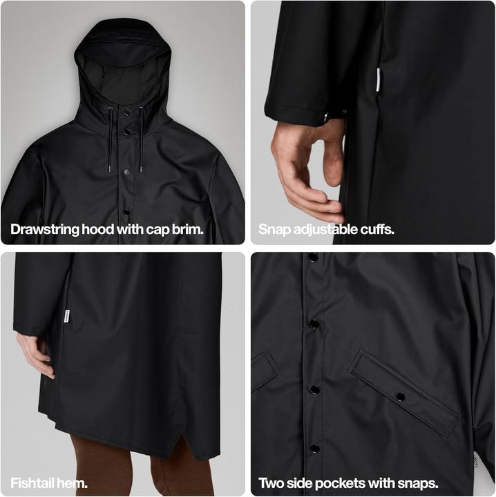 Immagine prodotto Rains 12020 Giacca lunga-XS (XS)