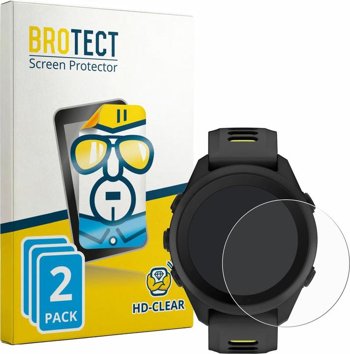 Produktbild BROTECT Schutzfolie für Garmin Forerunner 170 Displayschutz Displayschutzfolie Folie Klar Transparent