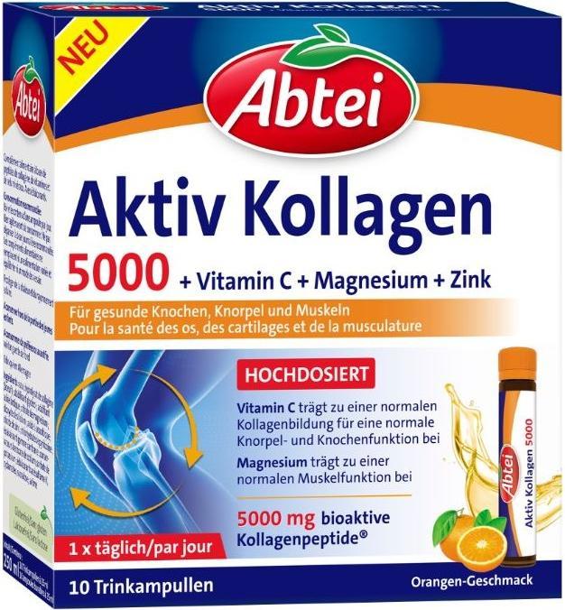 Actual product image Abtei Active Collagen 5000 (10 Piece, Ampoule, 500 g)