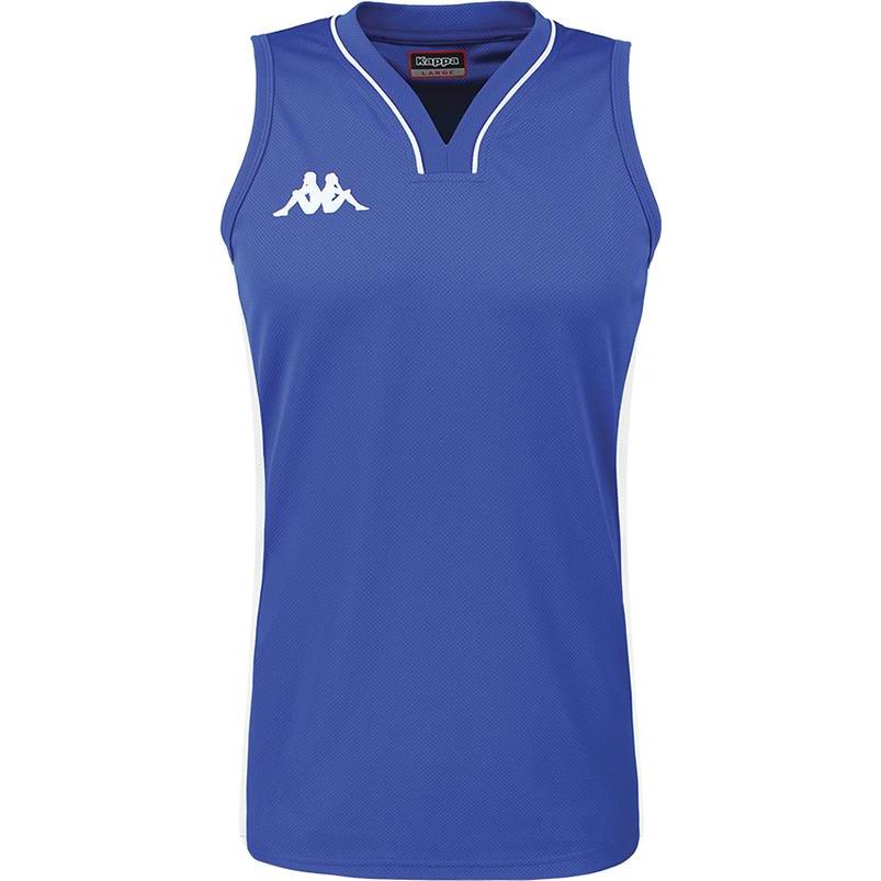 Kappa, Damen, Sportshirt, Caira Match Shirt Damen (L), Blau, L