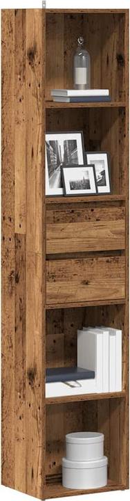 Immagine prodotto vidaXL Bücherregal Altholz-Optik 36x30x171 cm Holzwerkstoff Bücherschrank (36 x 30 x 171 cm)