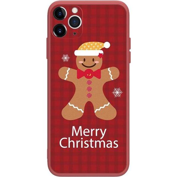 MU Style Weihnachten Silikon Hülle (Apple iPhone 12 mini), Smartphone Hülle, Mehrfarbig