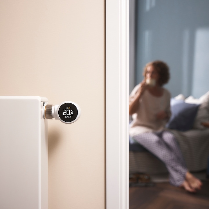 Actual product image tado° Smart Radiator Thermostat X - Quattro Pack