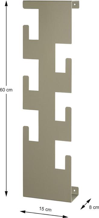 Actual product image HAKU Möbel Wall coat rack