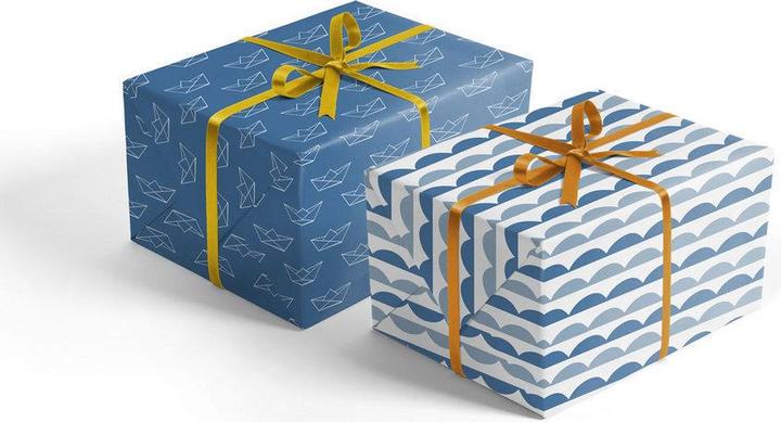 Produktbild Dabelino Geschenkpapier-Set: Papierboote (zur Ge (Geschenkpapier, 4 x)