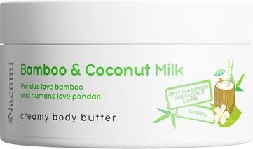 Nacomi NACOMI Creamy Body Butter kremowe masło do ciała Bamboo & Coconut Milk 100ml (Körpercreme, 100 ml)