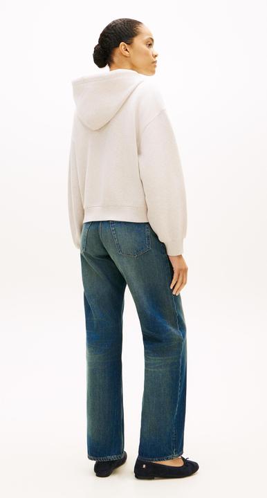 Actual product image Tommy Hilfiger Modern Script Zip Terry Hoodie (L)