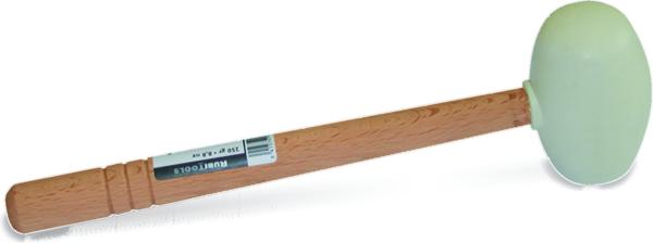 Actual product image MGA Rubi 66905 Rubber mallet, white (250 g)