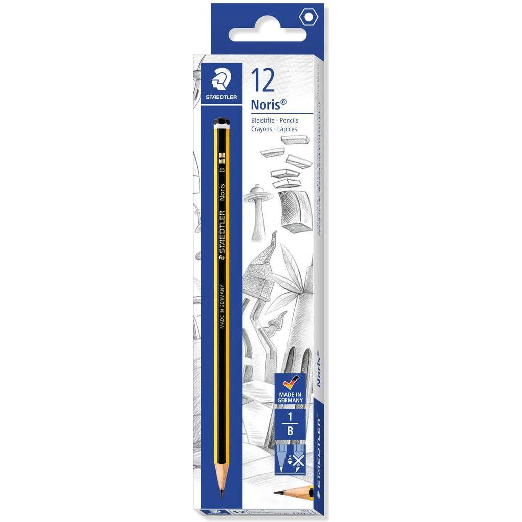 Staedtler, Bleistift, Noris Bleistift, B (2 mm, B, 12 x)