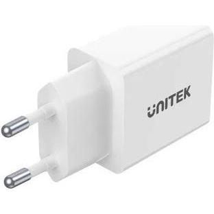 Unitek ŁADOWARKA 2X USB-A 12W BIAŁA P1113A-EU (12 W), USB Ladegerät, Weiss