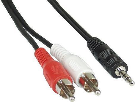 Actual product image InLine Cinch/jack cable (1 m, Cinch, 3.5mm jack (AUX))