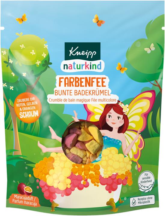 Produktbild Kneipp Naturkind Bunte Badekrümel Farbenfee (Badeperlen)