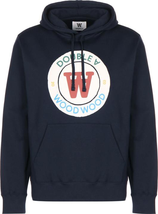 Actual product image Wood Wood Ian Crest Hoodie - 92563 (S)