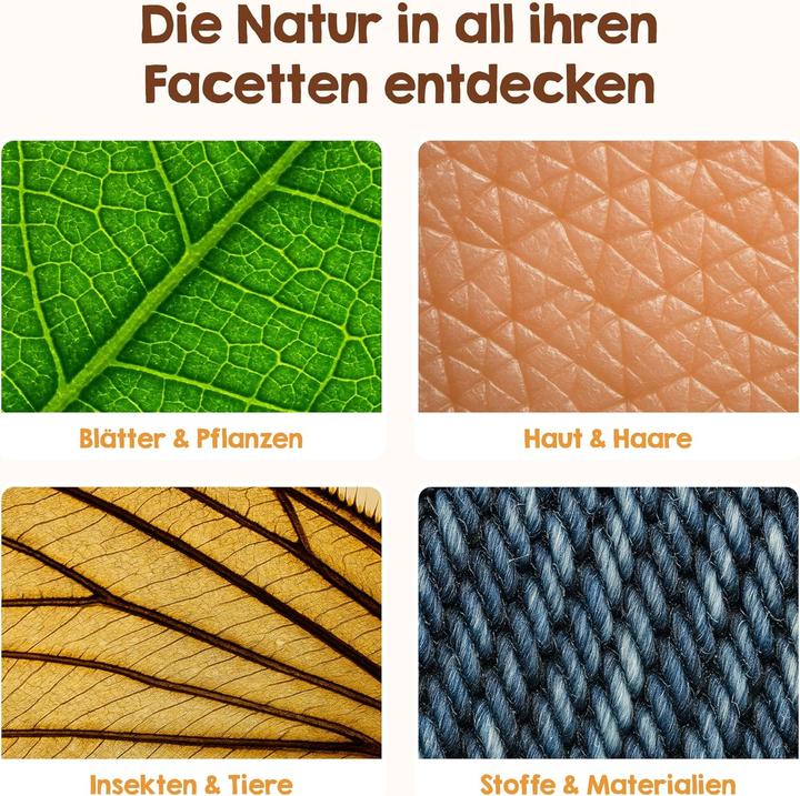 Image du produit Edubini Digitales Taschenmikroskop für Kinder mit Fotofunktion