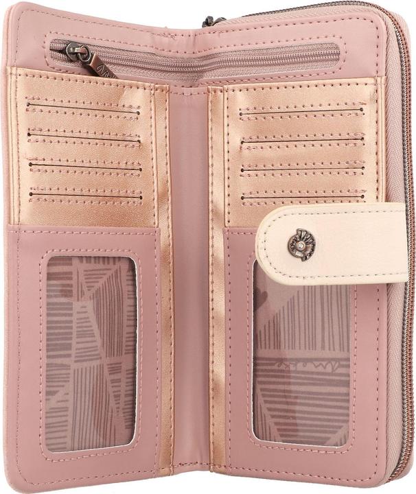 Actual product image Anekke Studio wallet RFID protection 18 cm