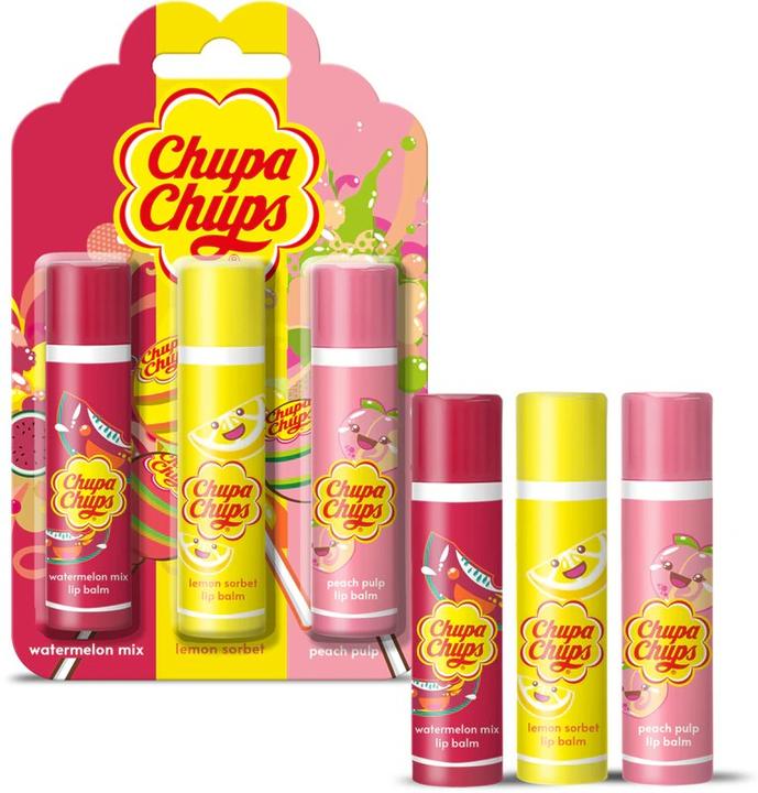 Productafbeelding Chupa Chups Trio Lippenbalsem - Geschenkset (Lipverzorging)