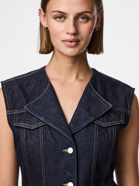 Actual product image Pieces PCNUA FITTED DENIM Weste (XL)