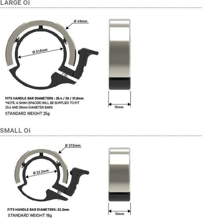 Produktbild knog. Oi small
