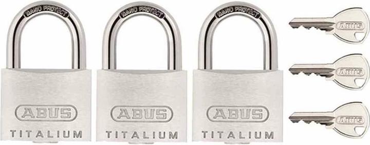 Produktbild Abus Hangschloss 64TI/30 Triples SB