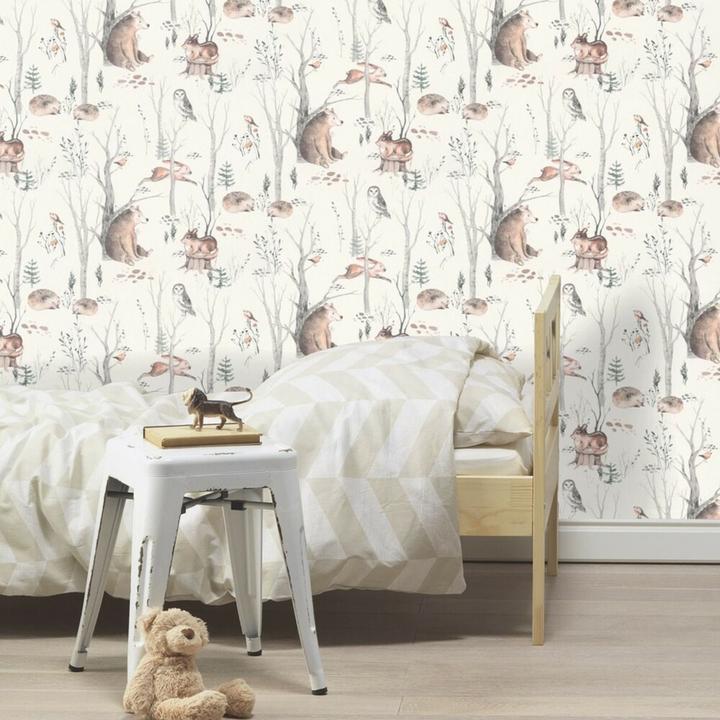 Actual product image Rasch Walk Woodland Wallpaper (53 x 1000 cm)