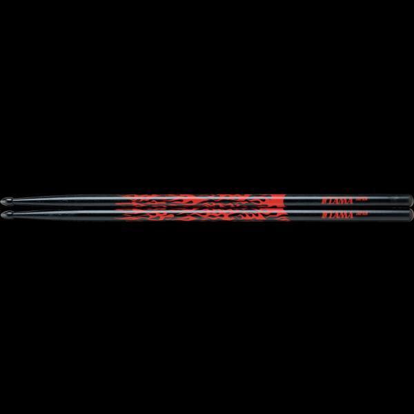 Thumbnail - Tama 7A-F-BR Drumsticks Rhythimic Fire Black, Drumsticks + Schlägel, Schwarz