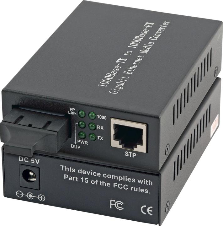 Actual product image EFB Elektronik Media Converter RJ45-STP-SC,850nm-550m, Gigabit SX, MM (Media converter)