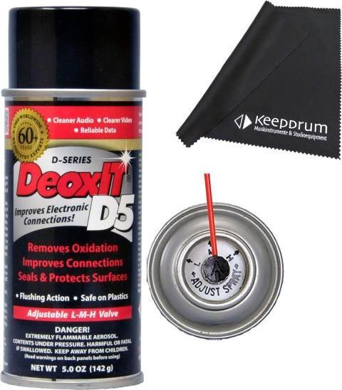 Produktbild Cai Caig DeoxIT D5S-6 Kontaktspray mit Tuch (1x)
