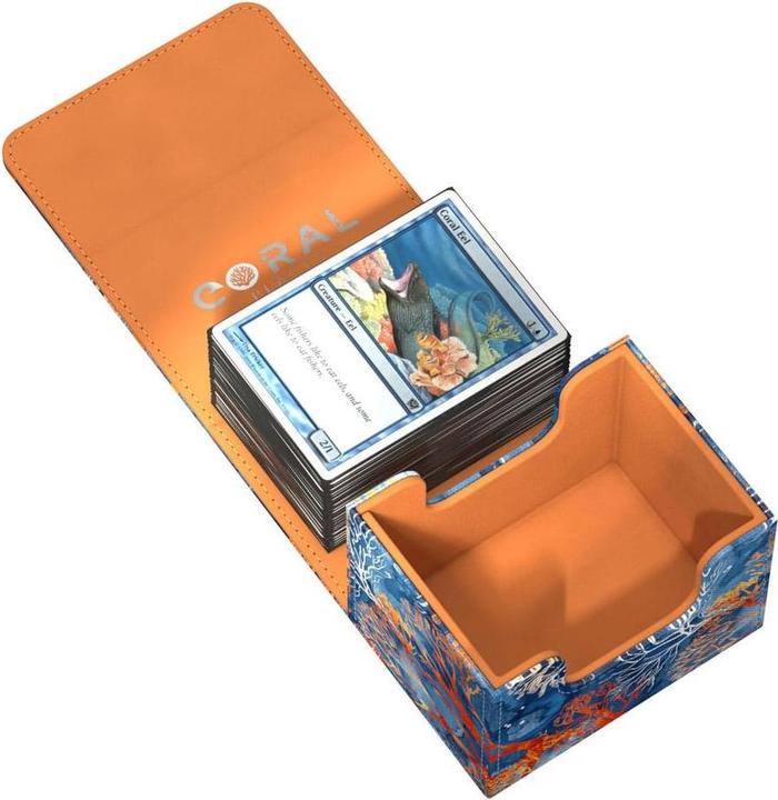 Actual product image Ultimate Guard Sidewinder 100+ Xenoskin 2025 Exclusive "Coral Places" - Fiery Reef