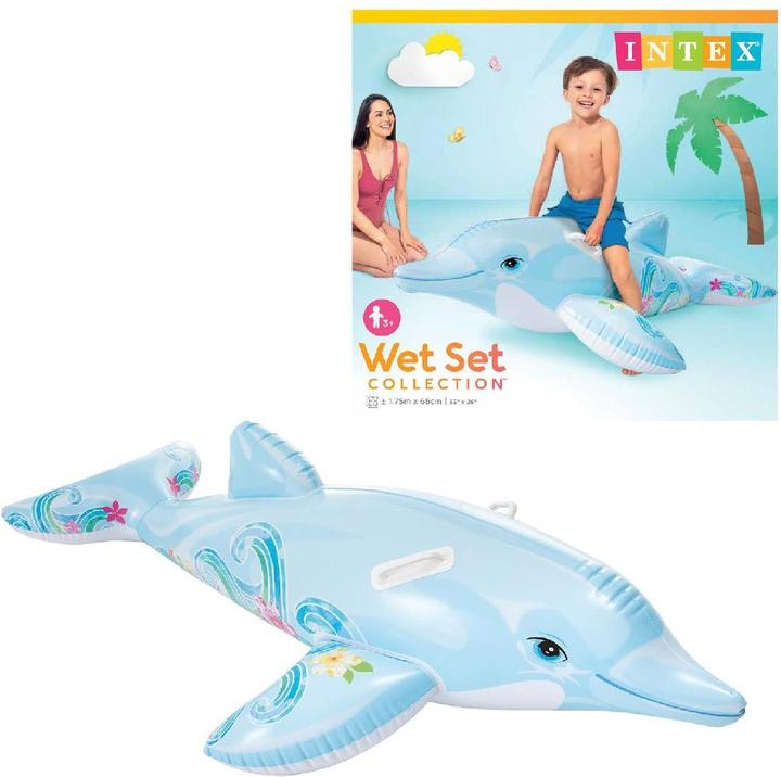 Actual product image Intex Lil' Dolphin Ride-On