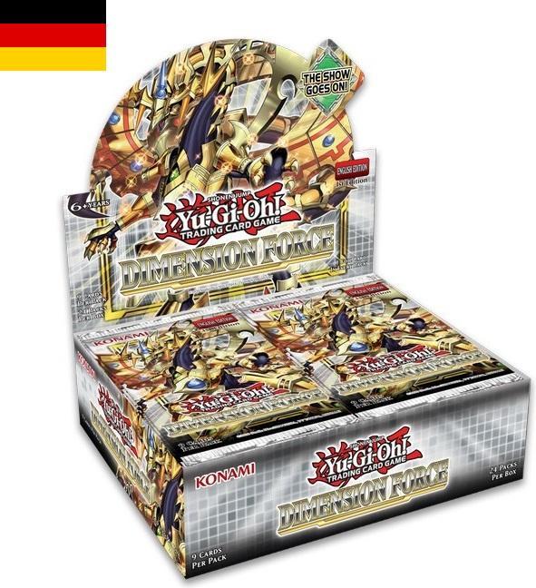 Produktbild Yu-Gi-Oh Dimension Force Booster Pack (Deutsch, Booster Pack)