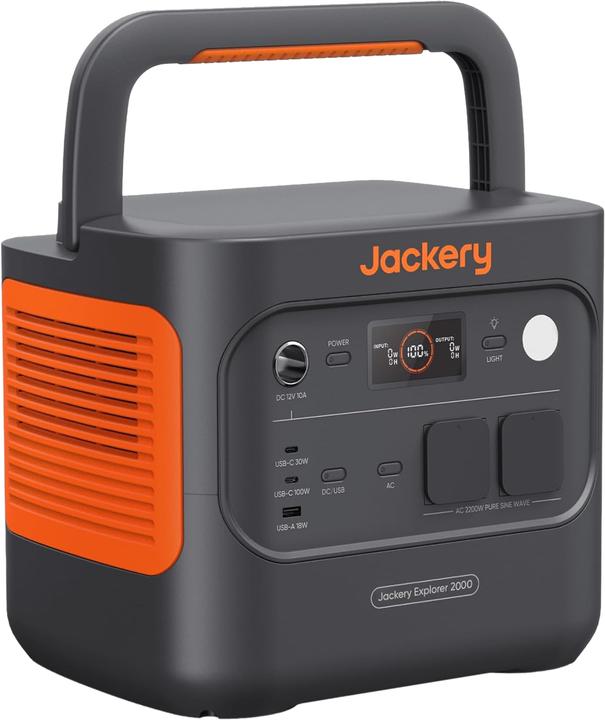 Produktbild Jackery Explorer 2000 V2 EU (2042 Wh, 17.50 kg)