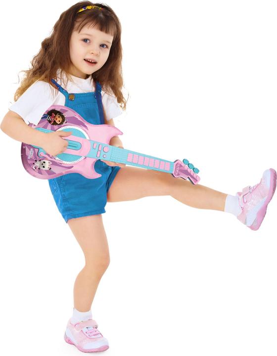 Produktbild Konjac Sponge Gabby’s dollhouse Electronic Lighting Guitar with Mic (K260GDH)