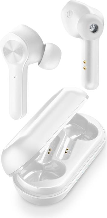 Image du produit Cellularline Elusion Écouteurs intra-auriculaires Blanc (ANC, 15 h, Sans fil)