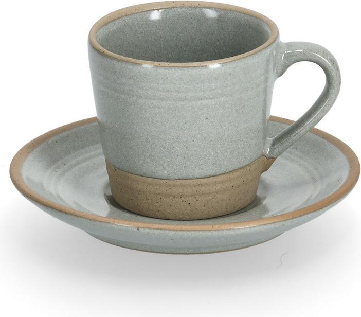 Actual product image Zeller Present Espresso-Set, 8-tlg., 60 ml, Steingut (60 ml, 8 x)