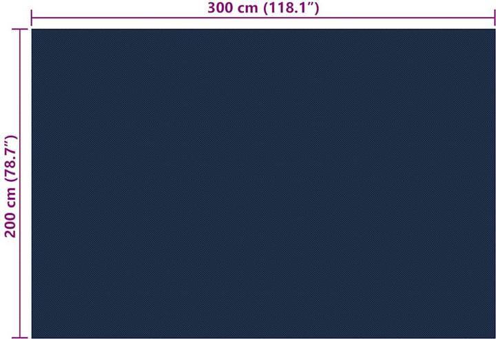 Actual product image vidaXL Poolabdeckung