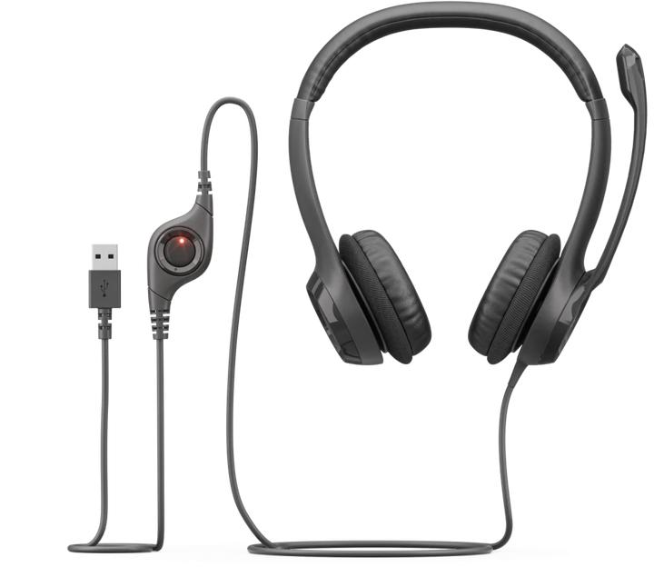 Actual product image Logitech H390 (Cable, USB-C)